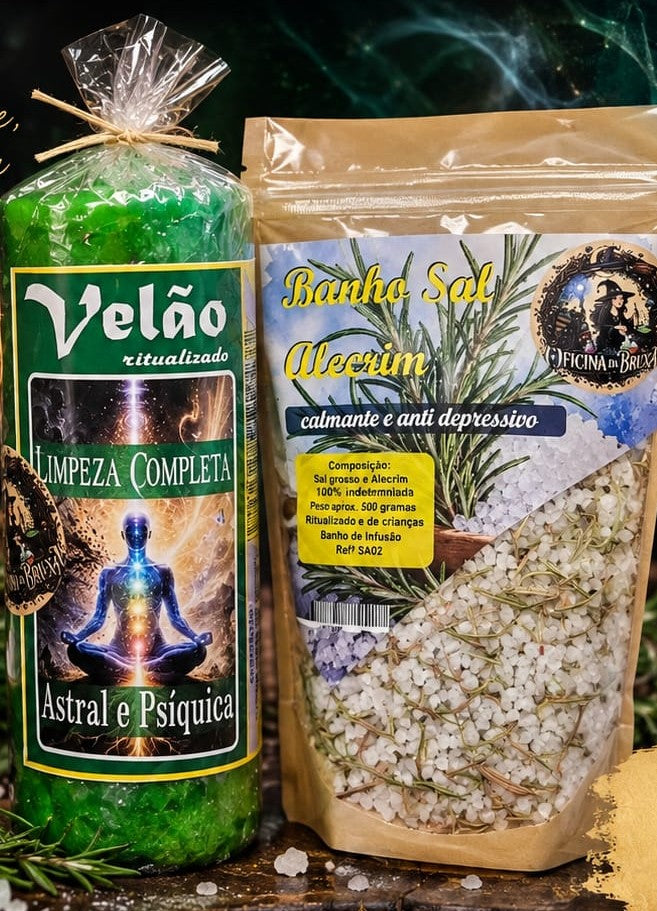 Kit Limpeza Astral e Equilíbrio Emocional