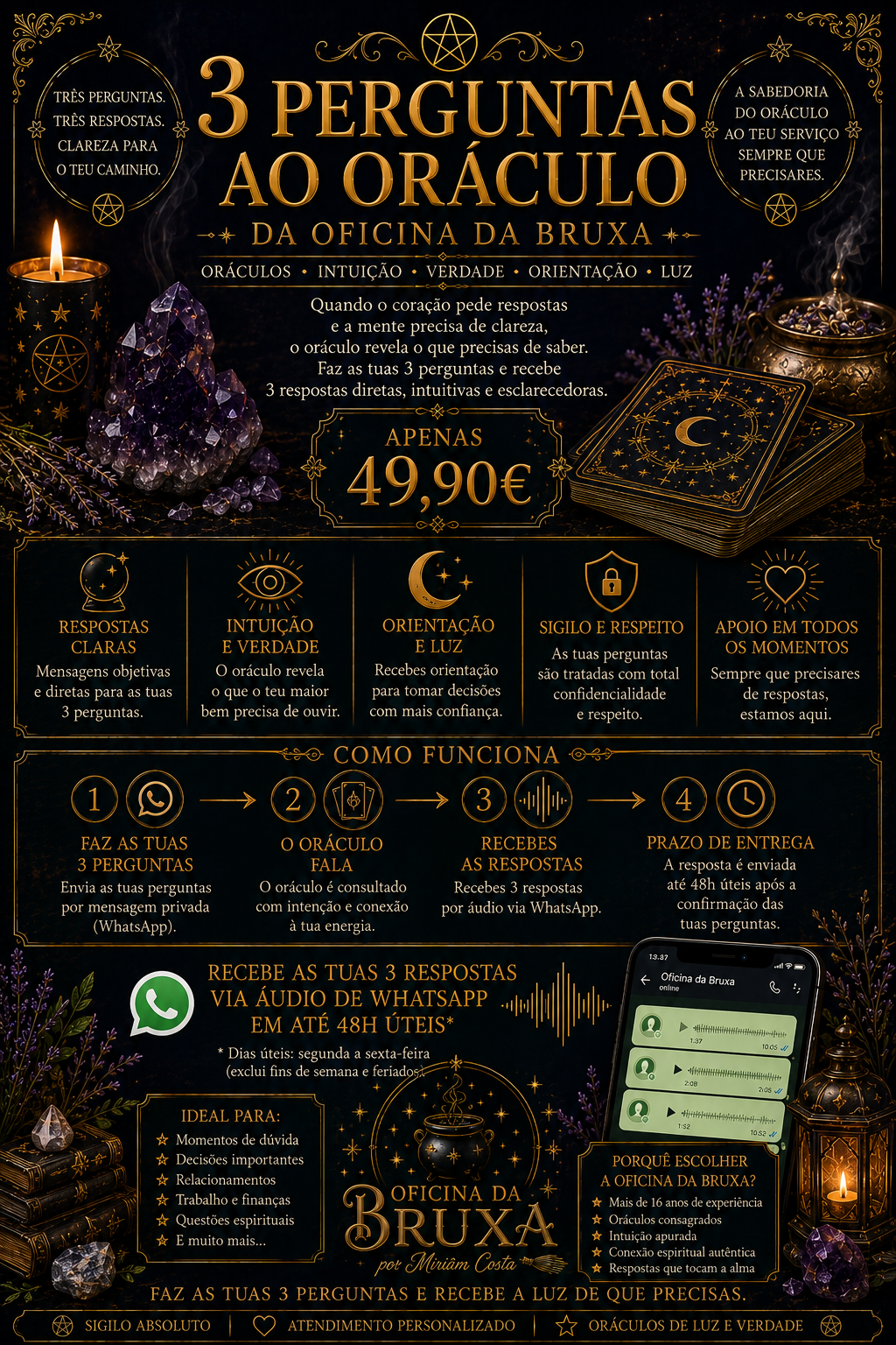 3 Perguntas de Orientação Espiritual e Pessoal