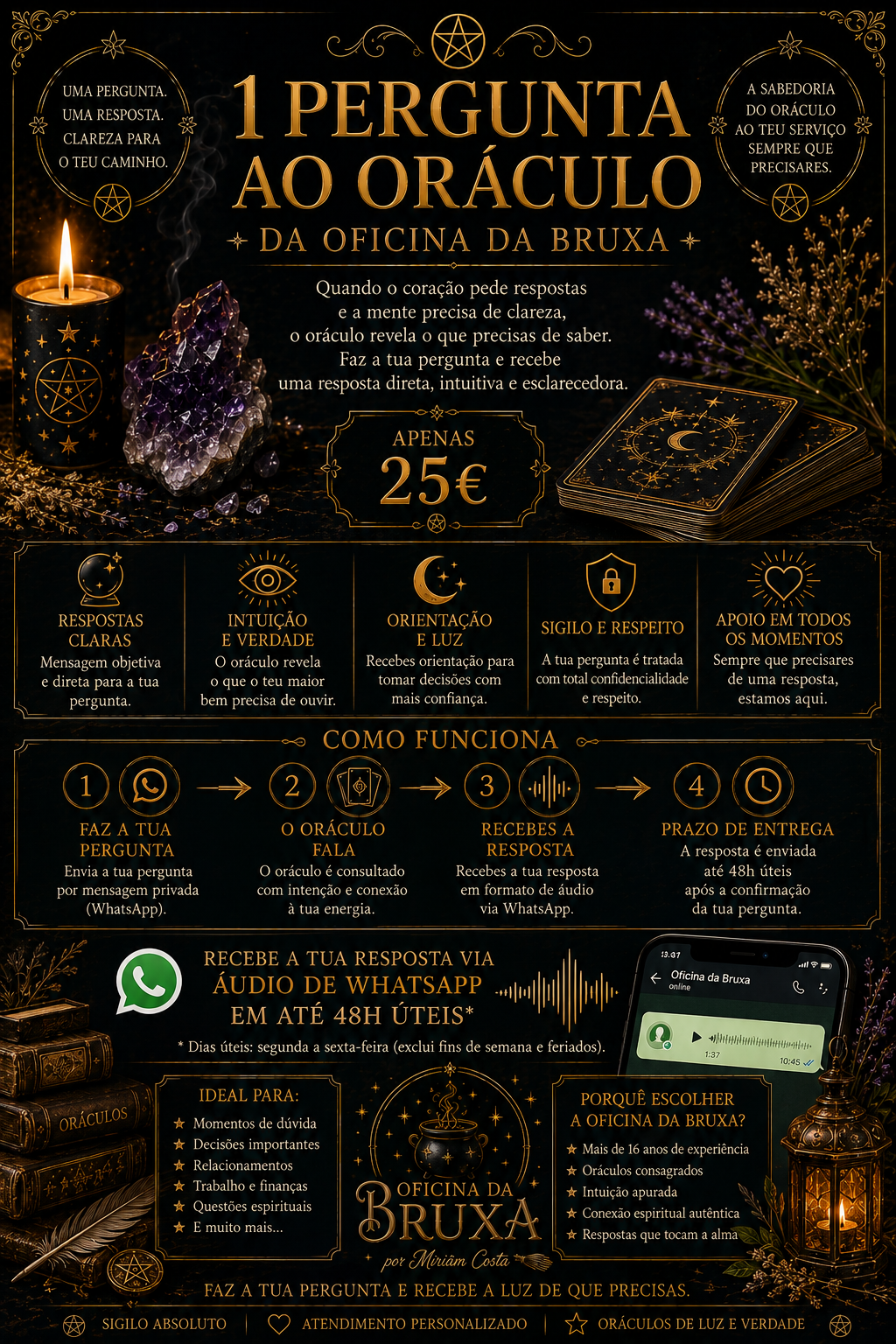 1 Pergunta de Orientação Pessoal e Espiritual